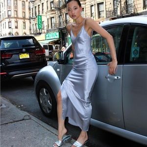 Brand new silk dress